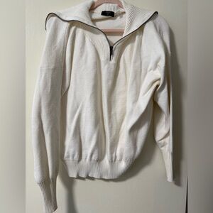 Tahari Cream Knit Sweater